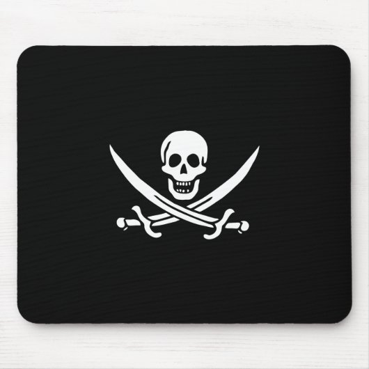 Jack Rackham mousepad (klein afbeelding) Muismat (Voorkant)