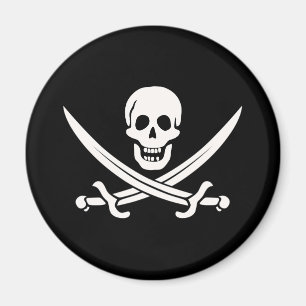 Jack Rackham Pirate Magneet