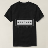 Jack Reacher (3) T-shirt (Design voorkant)