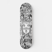 JACK RONIN APEX GIRL BLACK Skateboard Deck (Voorkant)
