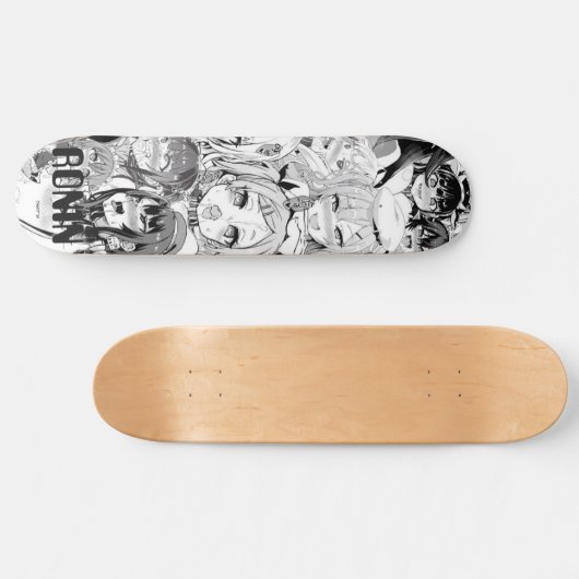 JACK RONIN APEX GIRL BLACK Skateboard Deck (Horizontaal)