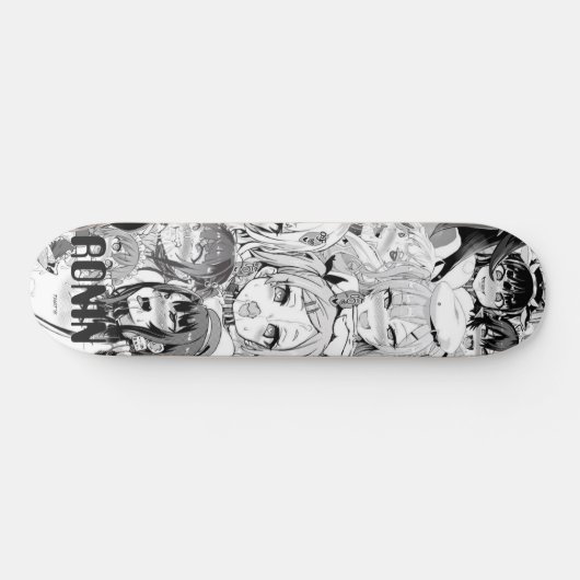 JACK RONIN APEX GIRL BLACK Skateboard Deck (Horizontaal)