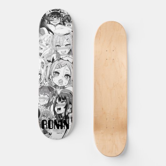 JACK RONIN APEX GIRL BLACK Skateboard Deck (Voorkant)