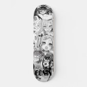 JACK RONIN APEX GIRL BLACK Skateboard Deck (Voorkant)