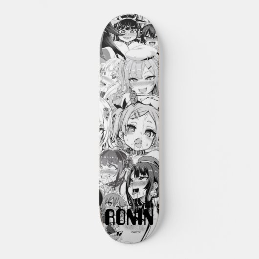 JACK RONIN APEX GIRL BLACK Skateboard Deck (Voorkant)