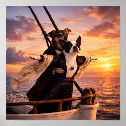 "Jack & Rose" Poster (Voorkant)