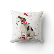 Jack Russel Dog Kerstfeestdag Pillow