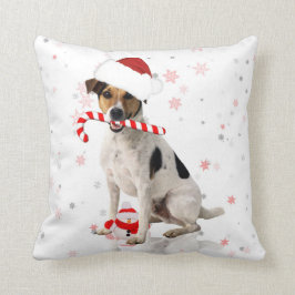 Jack Russel Dog Kerstfeestdag Pillow Kussen