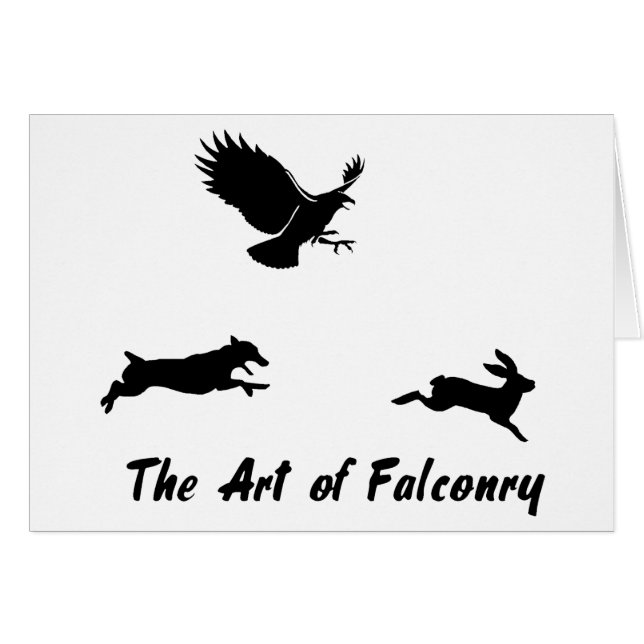 Jack Russel en Falconry (Voorkant Horizontaal)