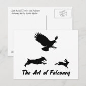 Jack Russel en Falconry Briefkaart (Voorkant / Achterkant)