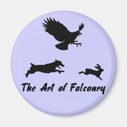 Jack Russel en Falconry Magneet (Voorkant)