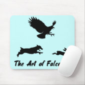 Jack Russel en Falconry Muismat (Met muis)