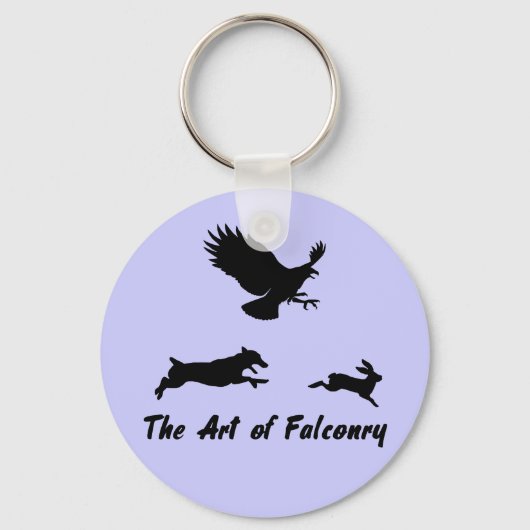 Jack Russel en Falconry Sleutelhanger (Voorkant)