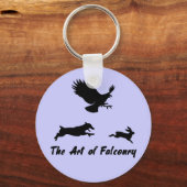 Jack Russel en Falconry Sleutelhanger (Voorkant)