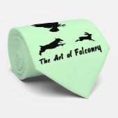 Jack Russel en Falconry Stropdas (Opgerold)