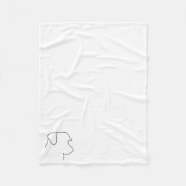 Jack Russel Fleece Deken