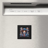 Jack Russel Gangster Dogs Magneet (Insitu (Vaatwasser))