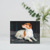 Jack Russel Postcard Briefkaart (Staand voorkant)