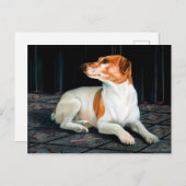 Jack Russel Postcard Briefkaart (Voorkant / Achterkant)