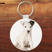 Jack Russel shier Sleutelhanger (Voorkant)