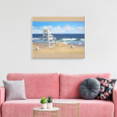 Jack Russel staarten canvas print #2 (Insitu (Woonkamer))