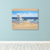 Jack Russel staarten canvas print #2 (Insitu (Houten vloer))