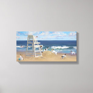 Jack Russel staarten canvas print #2