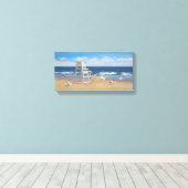 Jack Russel Tails Canvas Afdruk (Insitu (Houten vloer))