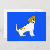 Jack Russel Terrier Briefkaart (Voorkant / Achterkant)