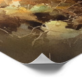 Jack Russel Terrier Hondenkunst Print Poster (Hoek)