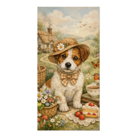 Jack Russel Terrier Perfect Poster (Voorkant)