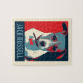 Jack Russel Terrier Political Hope Parody Legpuzzel (Horizontaal)