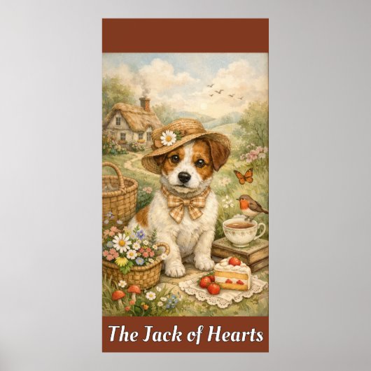 Jack Russel Terrier Poster (Voorkant)