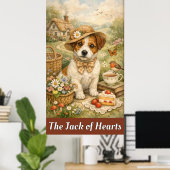 Jack Russel Terrier Poster (Thuiskantoor)
