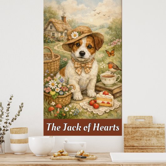 Jack Russel Terrier Poster (Keuken)