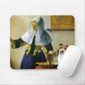 Jack Russell 11 - Vrouw met kan Muismat (Met muis)