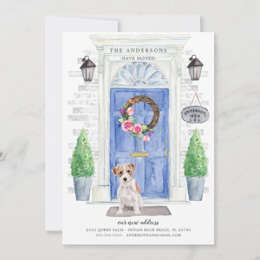 Jack Russell Aankondiging van de Beweging van de v (Voorkant)