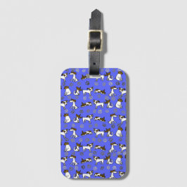 Jack Russell bagtag Bagagelabel