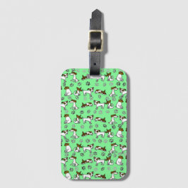 Jack Russell bagtag Bagagelabel