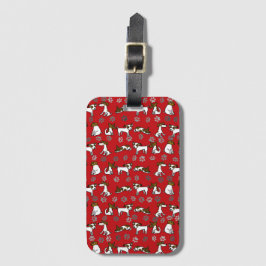 Jack Russell bagtag Bagagelabel