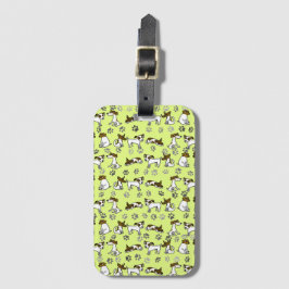 Jack Russell bagtag Bagagelabel