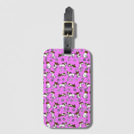 Jack Russell bagtag Bagagelabel