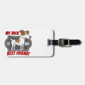 Jack Russell - Beste vriend Bagagelabel (Voorkant horizontaal)