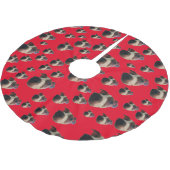 Jack Russell Boomkleed Kerstboom Rok (Gekanteld)
