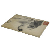 Jack Russell  Briefkaart Snijplank (Hoek)