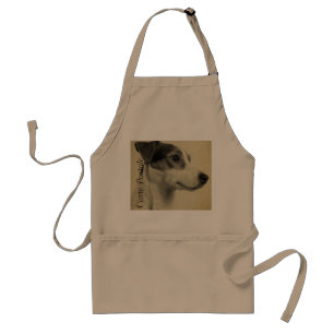 Jack Russell Briefkaart Standaard Schort