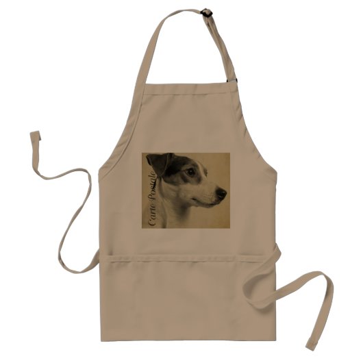 Jack Russell Briefkaart Standaard Schort (Voorkant)