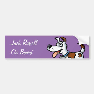 Jack Russell bumpersticker