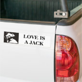 Jack Russell Bumpersticker (Op Truck)