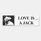 Jack Russell Bumpersticker (Voorkant)